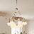Debraann Chandelier in Natural Brass-1195666414