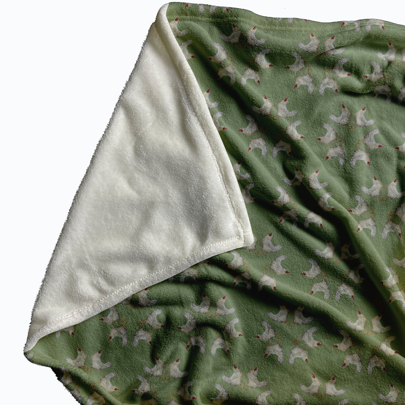 Diepreye Throw Blanket, W152 x L203cm, Green