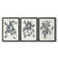 «Growing Leaves IV» - Toile tendue avec châssis sur mesure - 3 pièces-469291040-469291041