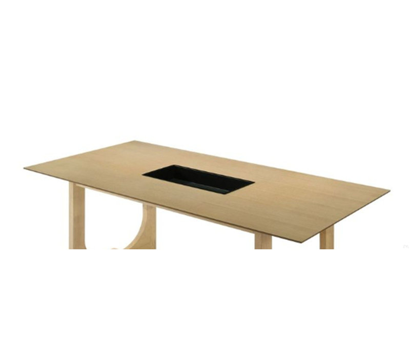 Blayde Natural Finish Dining Table