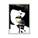 Glam Rock VI Print by Kelli Ellis