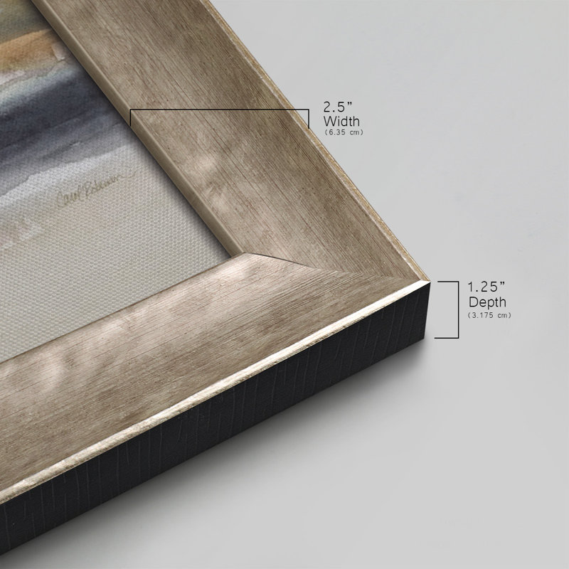 Silent River - Reproduction de photo sur toile simple, H 25 po x l 45 po x P 2,5 po