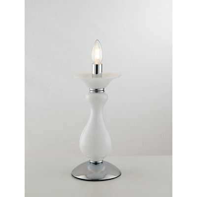 Ferrante Glass Torchiere Lamp