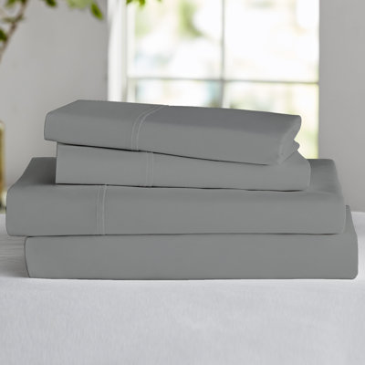 Ensemble de draps souples 4 fils GAIAM Relax à densité de tissage 300 fils TENCEL