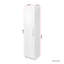 Armoire empilable 15,86 po x l 68,98 po, blanche - Améliorez votre espace de rangement Tablettes et cloisons amovibles