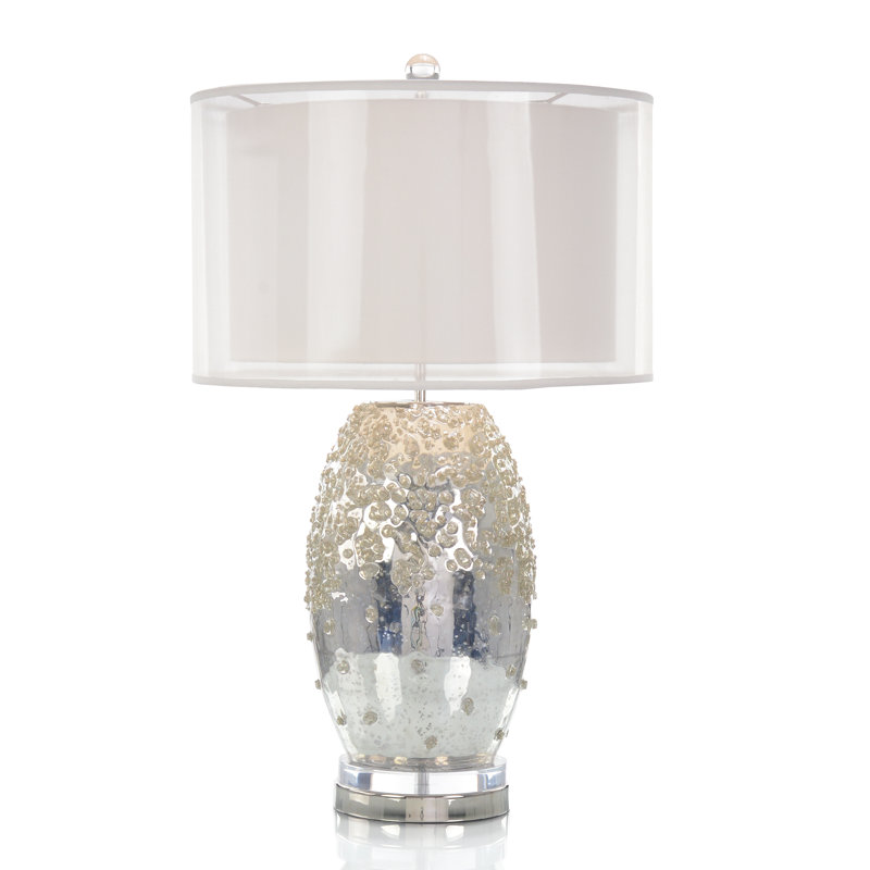 Gleaming Glass Table Lamp