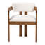 Chaise de salle à manger Baxton Studio Carice