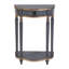Ashby Demilune Console Table with Storage-558365449