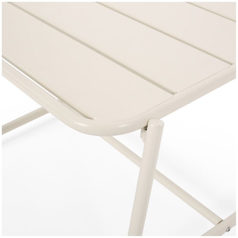 CONRAD SIDE TABLE, Matte White