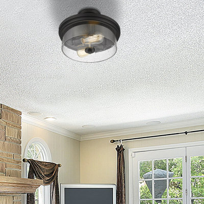 Masham Glass Flush Mount