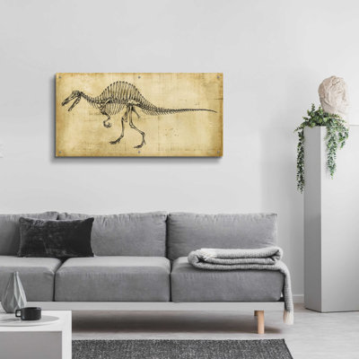 «Spinosaurus Study» par Ethan Harper, art mural en verre acrylique