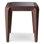 Side Table Quentin Oxidized Look Black Glass