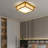 Nyelle Wood Dimming LED Flush Mount