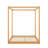 Canopy Platform Bed With Support Legs-825950179-811888655