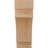 3 1/2"W x 10"D x 10"H Mediterranean Smooth Corbel, Douglas Fir-1498649595-1498649379-1498649380