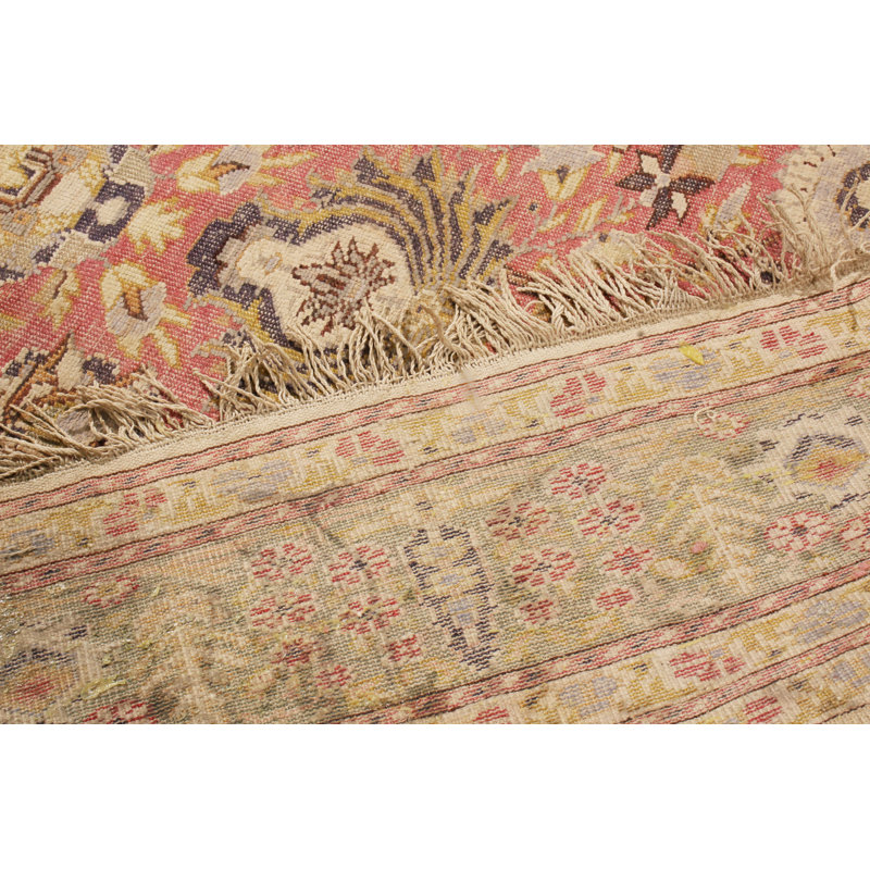 One-of-a-Kind 4'1" X 6' Hand Knotted Area Rug