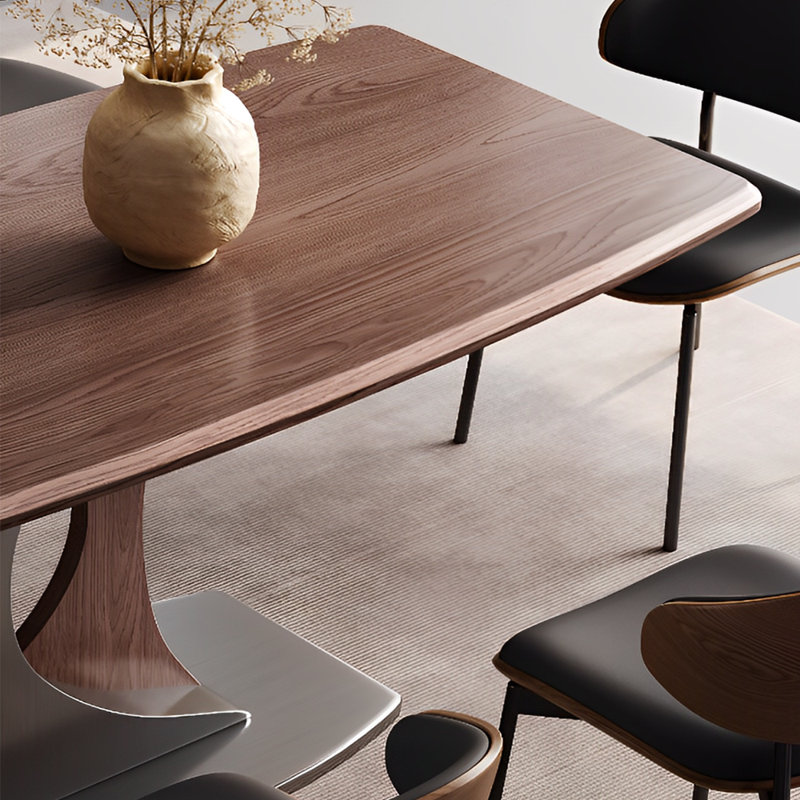 Ensemble de table de salle à manger rétro, H 29,52 po x L 62,99 po x l 35,43 po