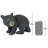 Roly-Poly Bear Cub Statue Walking Bear