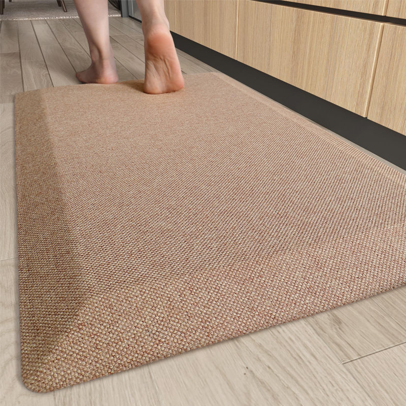 Tapis de cuisine antidérapant, Tapis de couloir 1 pi 8 po x 4 pi, Kaki