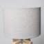Azurite Wood Tripod Lamp