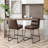Milos Upholstered 26-inch Counter Height Stools, Set of 2,-1645737288