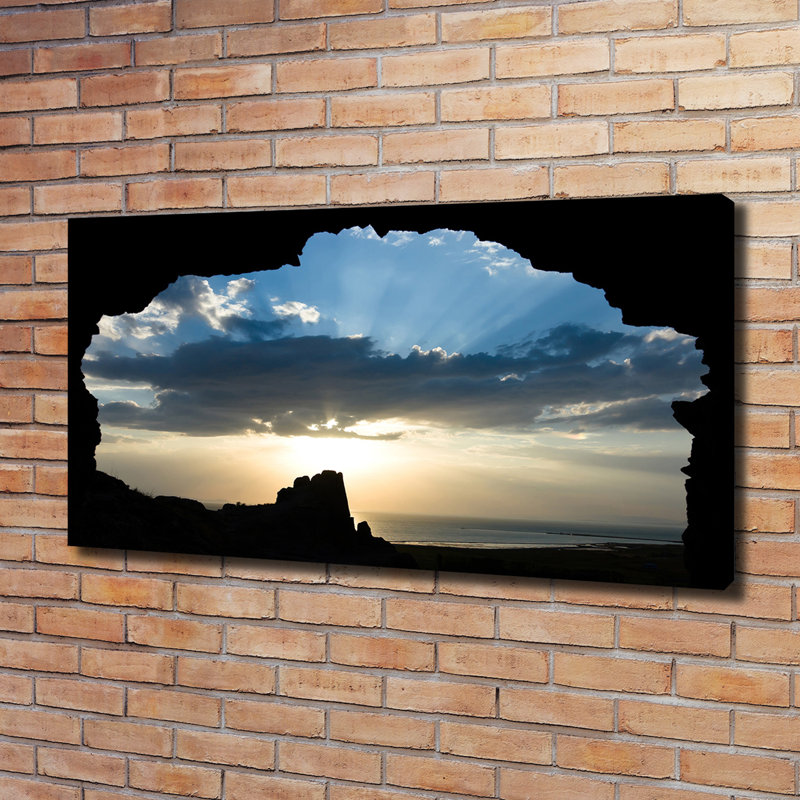 Sunset - Wrapped Canvas Print