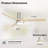 Kemp 52'' 3 -Blade LED Flush Mount Ceiling Fan with Light and Remote Control-150858202