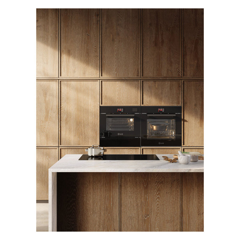 ILVE Professional Plus II Series 36 inch Induction Cooktop with 5 Induction Elements (Glossy Black)