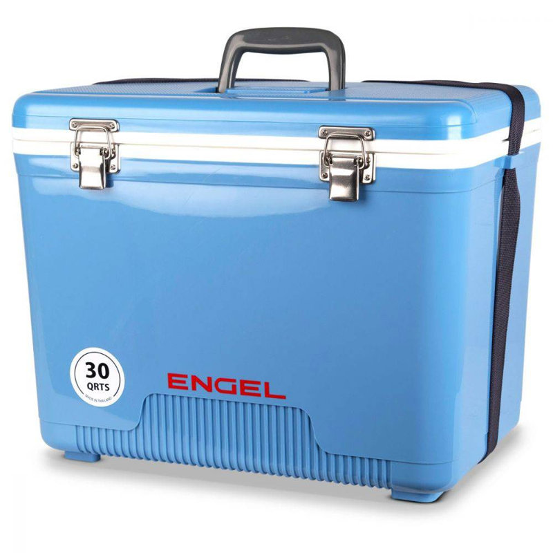 30 pte Glacière compacte étanche et étanche, Bleu