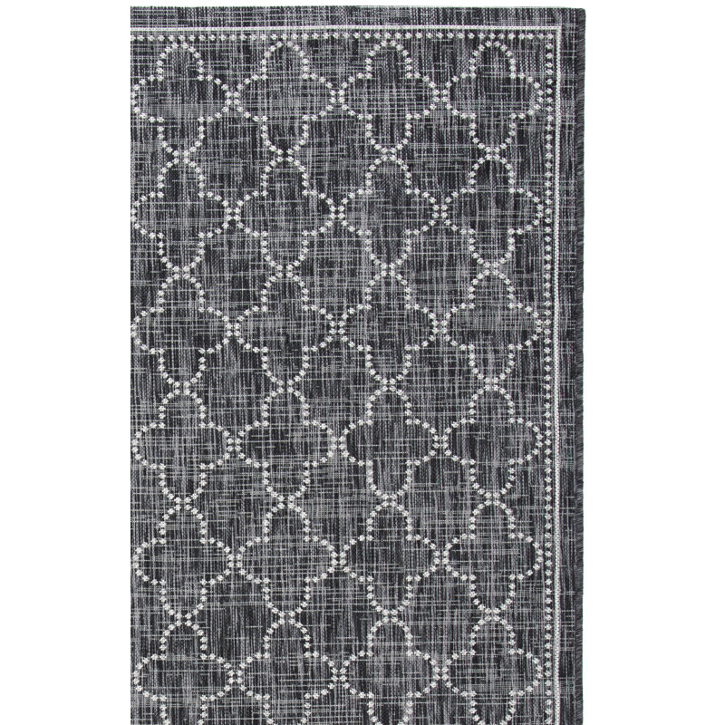 Blanchester Performance Geometric Indoor/Outdoor Area Rug, Square 6'7"