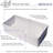 36'' L Farmhouse / Apron Single Bowl Fireclay Kitchen Sink