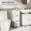 Holbrook Bathroom White Storage Drawers