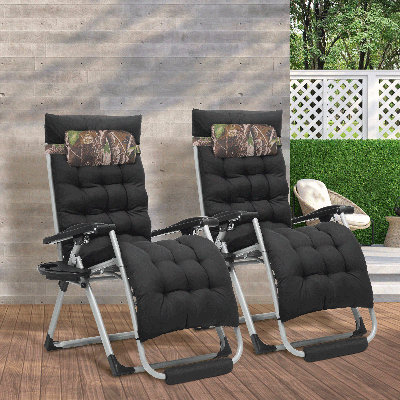 Fauteuils inclinables, fauteuils inclinables avec coussins, porte-gobelet et repose-pieds Reakwon