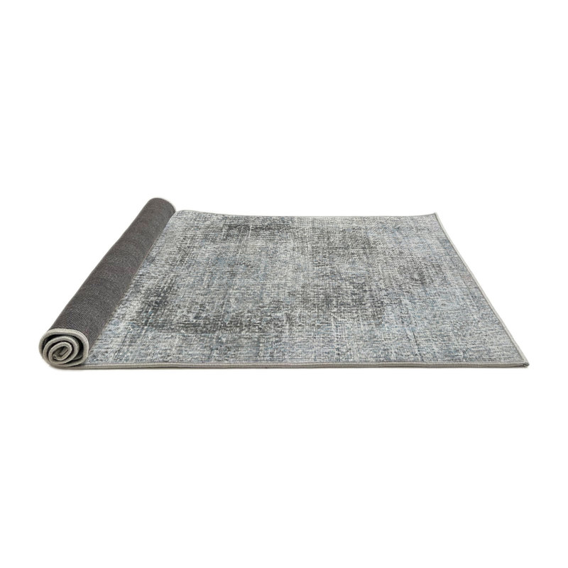 Tapis oriental blanc / gris, Rond 8 pi