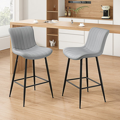 Ensemble de 2 tabourets de bar, tabourets de bar à hauteur de comptoir