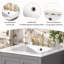 Meuble-lavabo moderne avec lavabo encastré intégré, portes à fermeture en douceur et solutions de rangement polyvalentes pour une organisation efficace.-1964467142