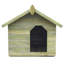 Cale Impregnated Pinewood Portable Dog House-42352308