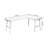 Walnut L-Shaped Solid Wood desk-108679354-108679356
