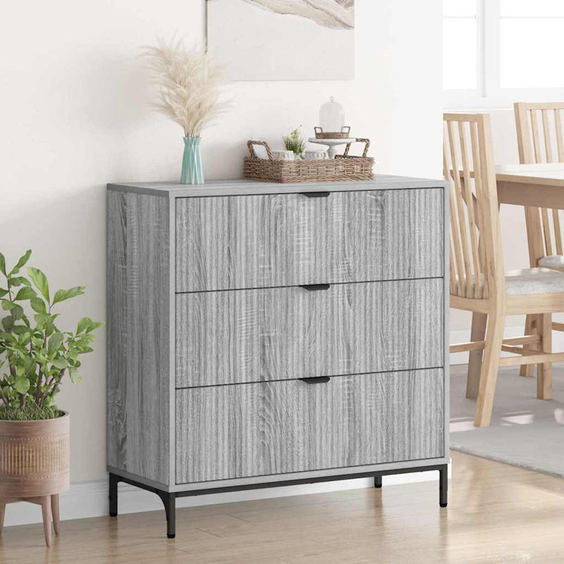 79.5cm Sideboard, Grey Sonoma