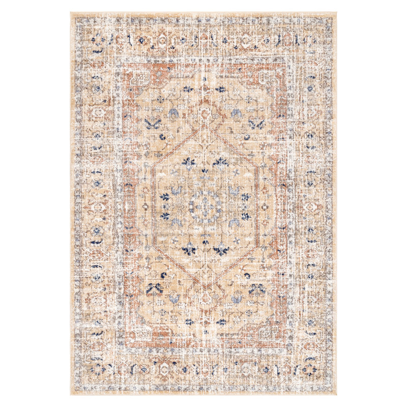 Tapis beige Hartleton, Rectangle 4pi x 6 pi