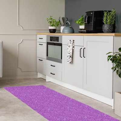 Chenille Floral Indoor Rug