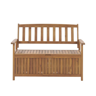 Lasse Solid Wood Acacia Outdoor Bench