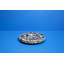 Splatter Flat Salad Plates, Black-280038413