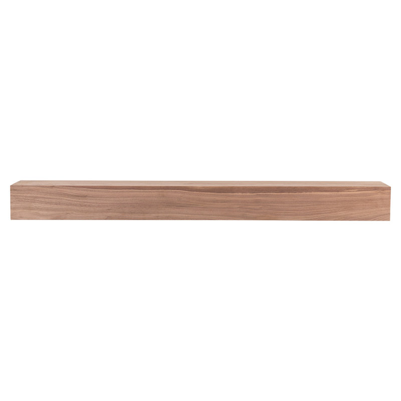  Tablette de manteau de cheminée 60 po Modern, 60", Inachevé