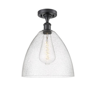 Plafonnier semi-encastré 9 po 1 lumière Amilia