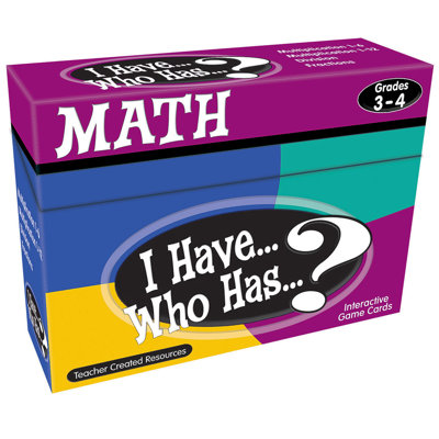 I Have, Who Has Math Game