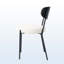 Chaise d'appoint de 18,9 po Leibuy