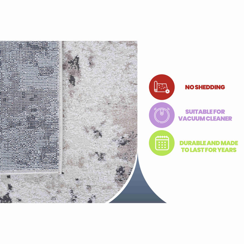 Collection Abstract Non-Shedding Living Room Bedroom Dining Home Office Stylish And Stain Resistant Area Rug