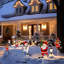 Enseigne lumineuse de Noël
