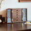 Dual Door Wooden 5-Layer Jewellery Box